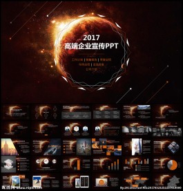 企业宣传产品介绍PPT模板