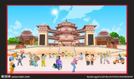 陕西元素大唐西市