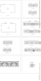 酒吧护墙板设计施工图