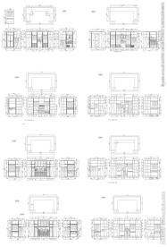 展厅走入式衣柜CAD图