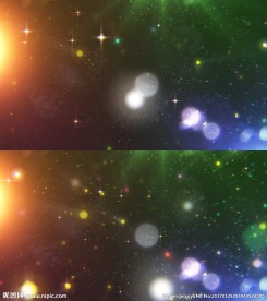 灯光粒子特效背景