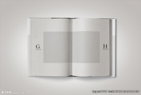 画册内页样机