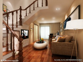 复式 现代 客餐厅