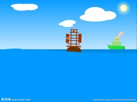 海洋画的白天和黑夜21秒