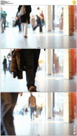 商场购物中心人群