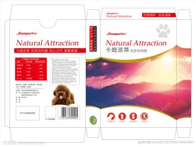 狗粮包装展开图