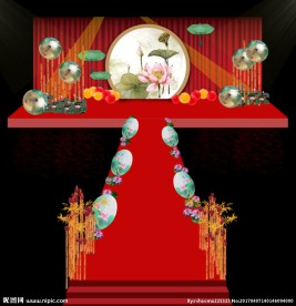 中式荷花江南唯美婚礼