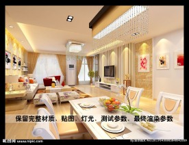 温馨客厅装修效果图