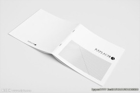 画册封面封地展示