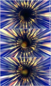 水晶旋转舞台背景