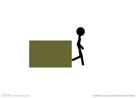 火柴人和箱子15秒动画