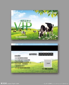 牛奶会员卡