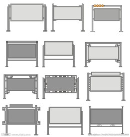 宣传展示栏设计