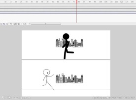 火柴人原地跑步7秒fla格式