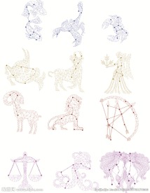 十二星座星光图