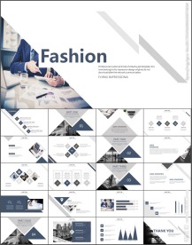 时尚大气公司介绍品牌宣传PPT