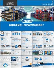 智能物流智能仓储仓库管理PPT