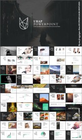 时尚大气杂志风格服装画册PPT