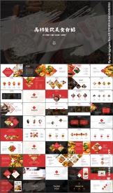 高端餐饮品牌宣传产品介绍PPT
