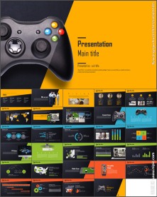 时尚品牌宣传产品展示PPT模板