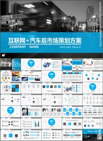 互联网汽车市场策划方案PPT