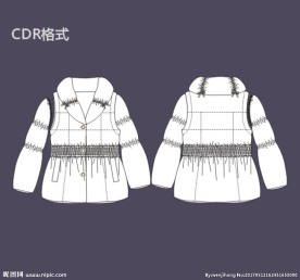女装秋冬可脱卸袖子棉衣羽绒服