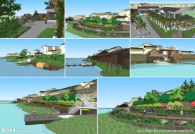 生态河流沿岸景观提升