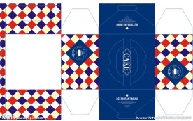 蛋糕盒包装设计