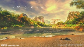 高山流水金色阳光视频