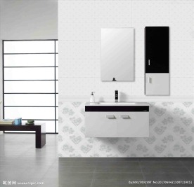 现代卫生间效果图