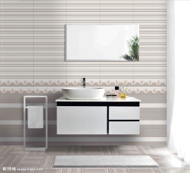 欧式卫生间效果图