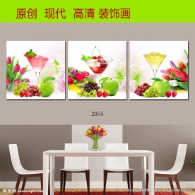 餐厅装饰画图片