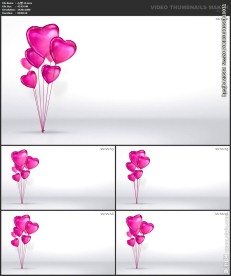 桃心 爱心 婚礼 喜庆 粒子歌