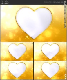 桃心 爱心 婚礼 喜庆 粒子歌