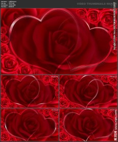 桃心 爱心 喜庆 粒子歌舞表演