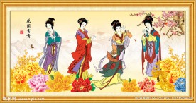 古代仕女图