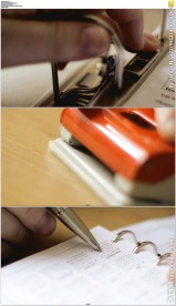 订书机装订文件