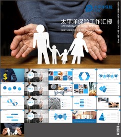 太平洋保险 述职报告储蓄PPT