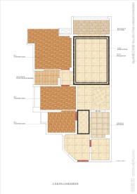 小户型商品房地面铺装图