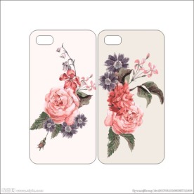 花卉牡丹中国风手机壳