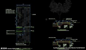 人行道树池施工图