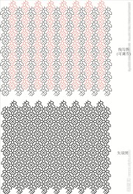 矢量花纹自由加粗加大