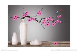 花卉无框画图片