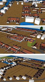 闽南建筑群草图大师SU模型