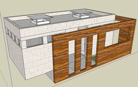 现代风格卫生间草图大师SU模型