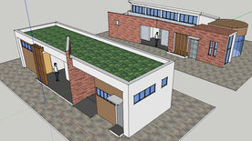 现代风格卫生间WC草图大师SU