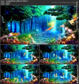 仙境梦幻 唯美浪漫 婚礼背景