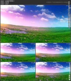 仙境草原 唯美浪漫 婚礼背景