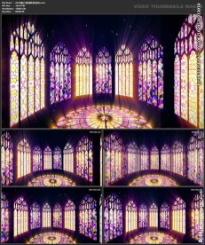 教堂哥特 唯美浪漫 婚礼背景