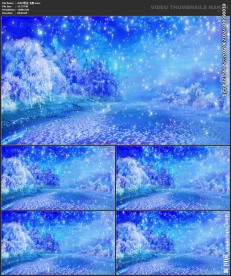 浪漫粒子 冰雪光晕 唯美粒子